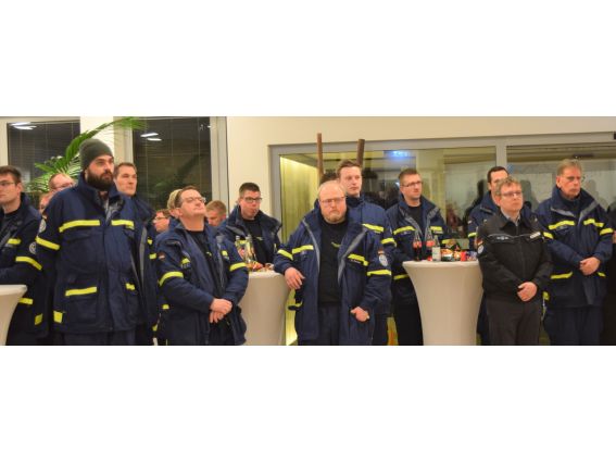 THW-Einsatzkräfte erhalten Bundesflutmedaille - Fluthilfe 2021 © Kreis Paderborn